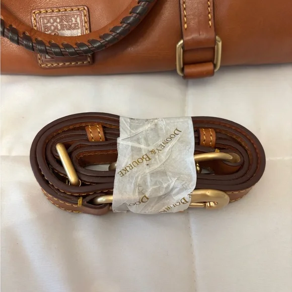 Dooney & Bourke Brown Satchel - Picture 4 of 6